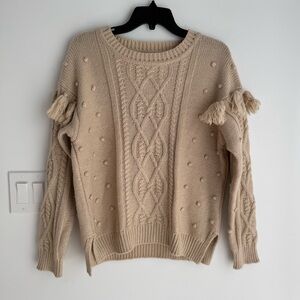 Sessùn Cork Mohair Blend Knit Sweater Women’s Medium 3D texture